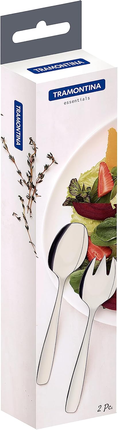 Tramontina Continental Stainless Steel Salad Serving Set